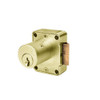 Olympus 999L-LH-KD-US4-7/8 Cabinet Locks in Satin Brass Finish