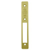 24-0384-210-US3 Adams Rite Deadlock LH Bevel Faceplate in Bright Brass