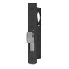 MS1850SN-450-335 Adams Rite ANSI Deadbolt Flat Hookbolt faceplate in Black Anodized