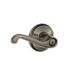 F170-FLA-RH-620 Schlage F Series - Flair Lever style with Single Dummy Trim Function in Antique Pewter