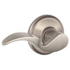 F10-AVA-619 Schlage F Series - Avanti Lever style with Passage Lock Function in Satin Nickel