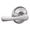 F170-VLA-625 Schlage F Series - Avila Lever style with Single Dummy Trim Function in Bright Chrome