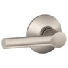 F40-BRW-619 Schlage F Series - Broadway Lever style with Privacy Lock Function in Satin Nickel