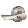 F170-CHP-RH-619 Schlage F Series - Champagne Lever style with Single Dummy Trim Function in Satin Nickel