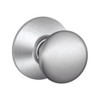F170-PLY-626 Schlage F Series - Knob Plymouth Style with Single Dummy Trim Function in Satin Chrome