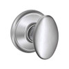 F170-SIE-626 Schlage F Series - Knob Siena Style with Single Dummy Trim Function in Satin Chrome