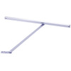 455H-652 Glynn Johnson 450 Series Medium Duty Surface Overhead in Chrome Like Coating