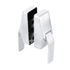 HL6-7-625-L Glynn Johnson HL6 Series Standard Function Push and Pull latch with Lead Lining in Polished Chrome Finish