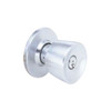 MK14-DD-26 Arrow Lock MK Series Service Station Knob with DD Design in Bright Chromium Finish