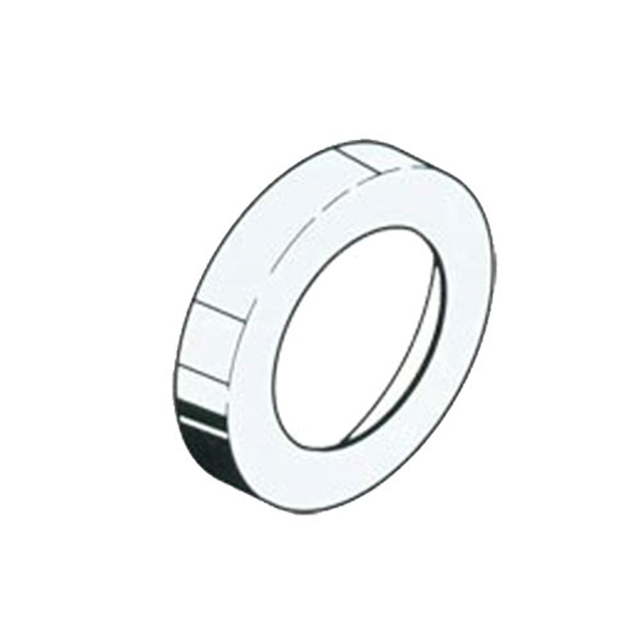 16CR-123-3-26D Arrow Lock Standard Mortise Interchangeable Cylinder Housing with Adams Rite Cam in Satin Chrome