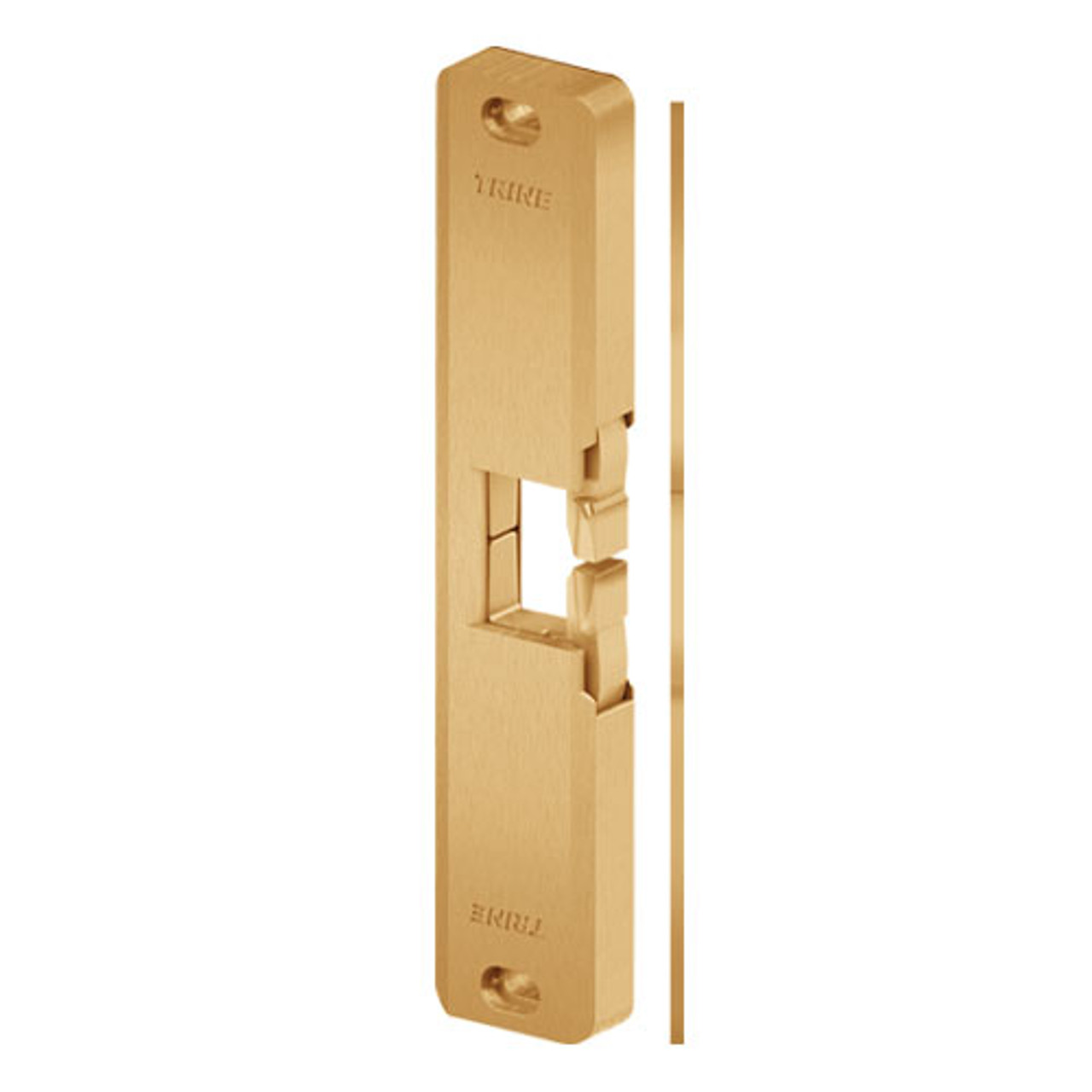 4800F-US10 Series Fire Rated Surface Mounted Electric Strike in Satin Bronze