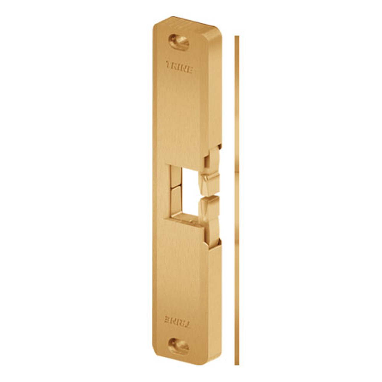 4800FLB-US10 Series Fire Rated Surface Mounted Electric Strike in Satin Bronze