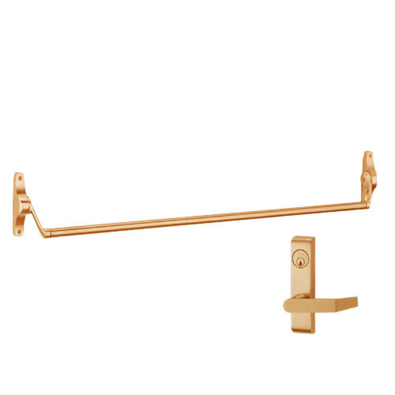 55-L-US10-RHR Von Duprin Exit Device in Satin Bronze