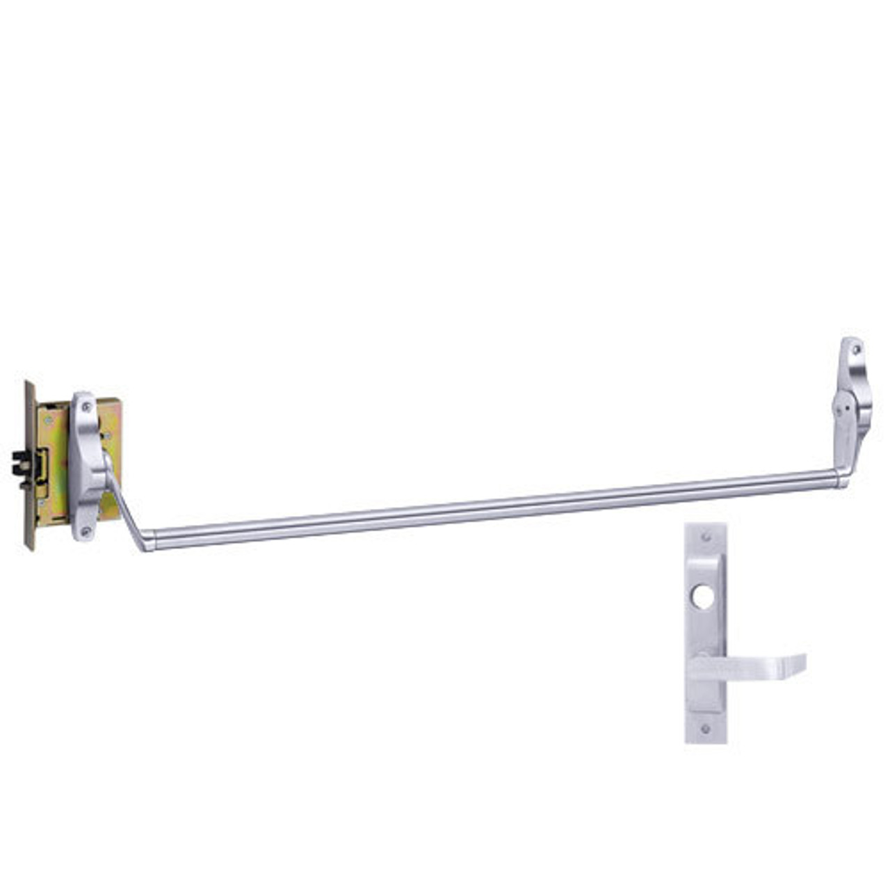 5575L-F-US26-RHR Von Duprin Exit Device in Bright Chrome