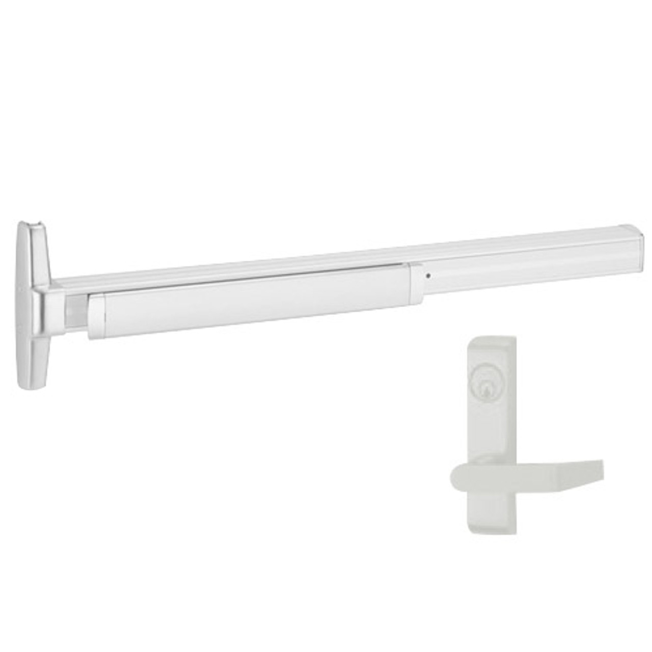 3350A-WDC-L-US26-3-RHR Von Duprin Exit Device in Bright Chrome 3350A-WDC-L-US26-3-RHR Von Duprin Exit Device in Bright Chrome