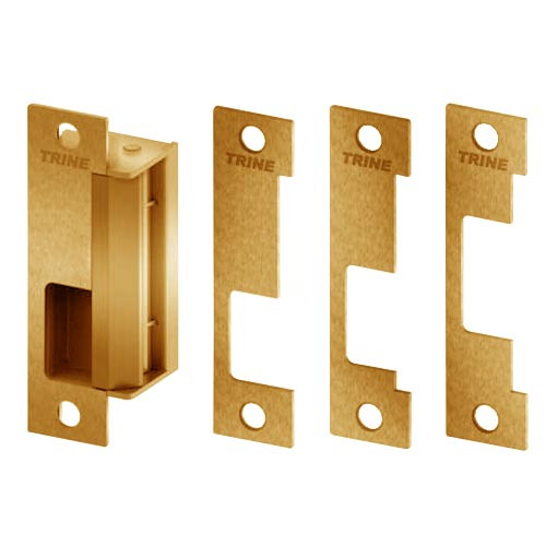 4100RS-US10 Trine Access Technology 4100 Series Fail Safe Cylindrical and Mortise Lock Electric Strike in Satin Bronze