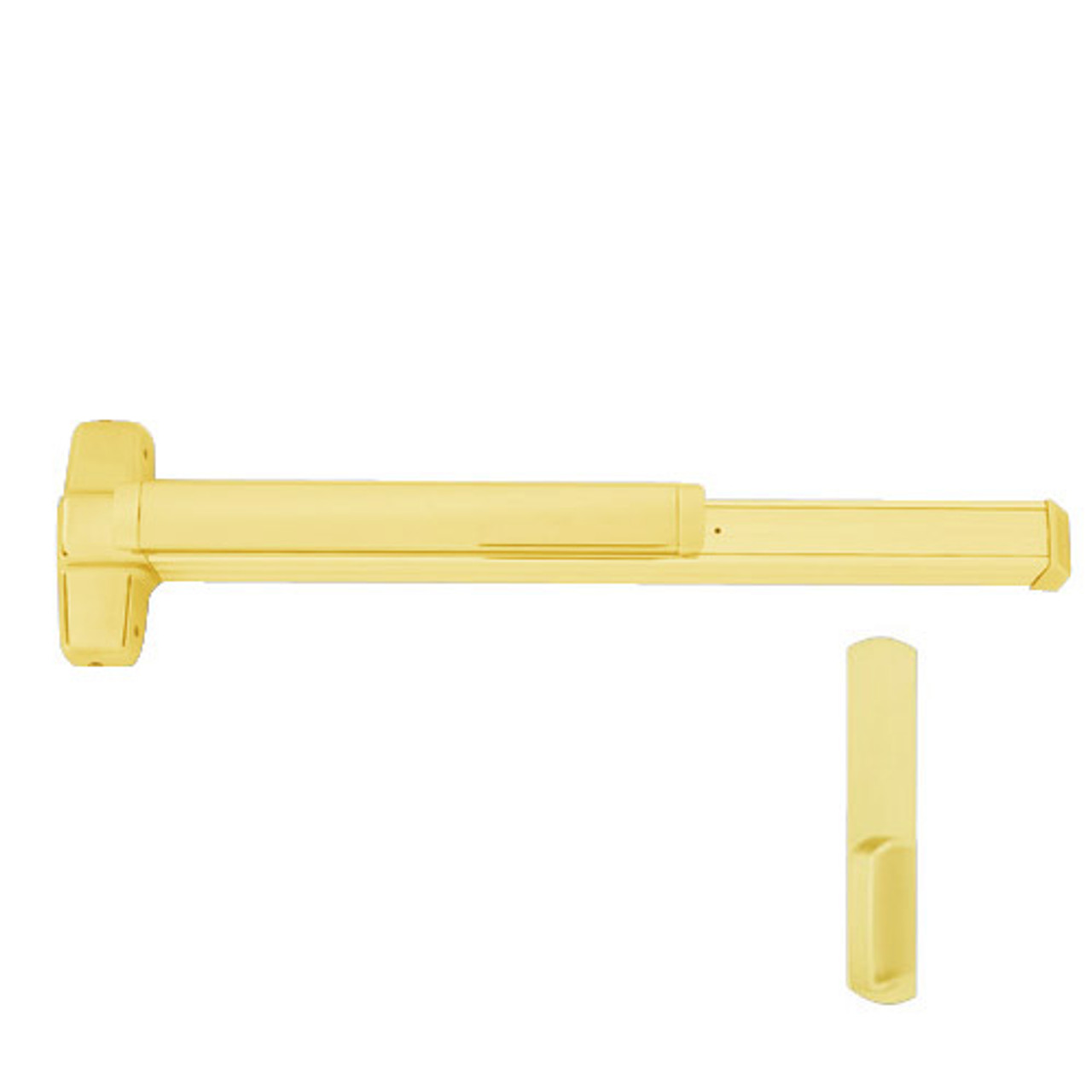 LD-9850WDC-DT-US3-3 Von Duprin Exit Device in Bright Brass