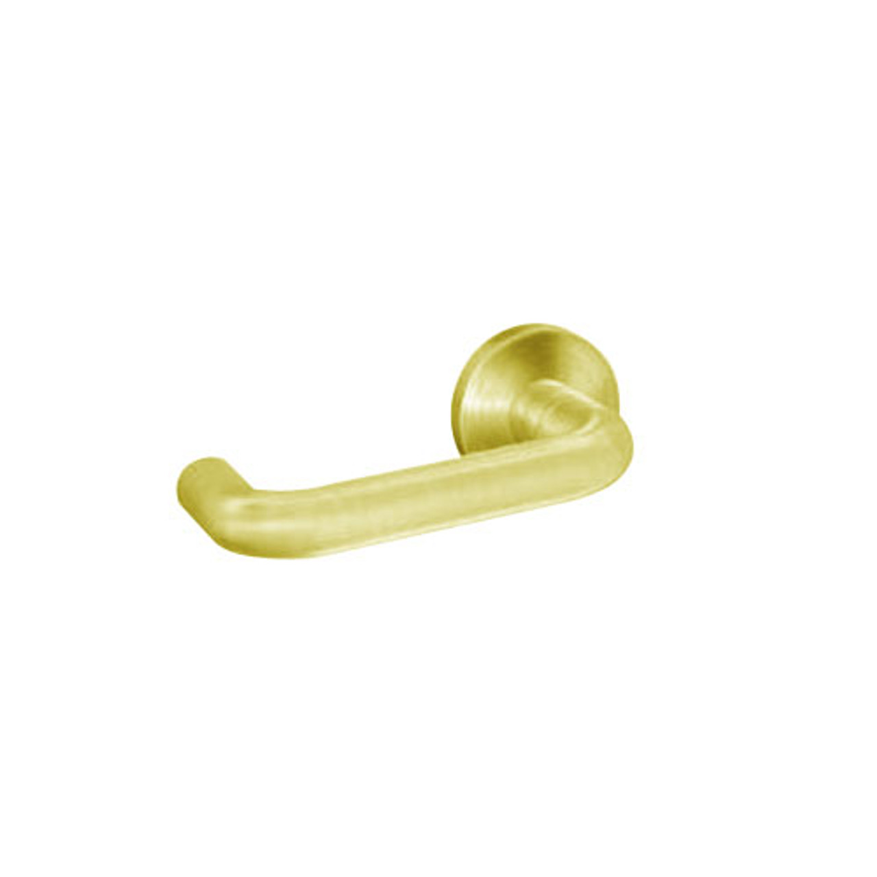 BM24-HSL-04 Arrow Mortise Lock BM Series Storeroom Lever with Hastings Design in Satin Brass