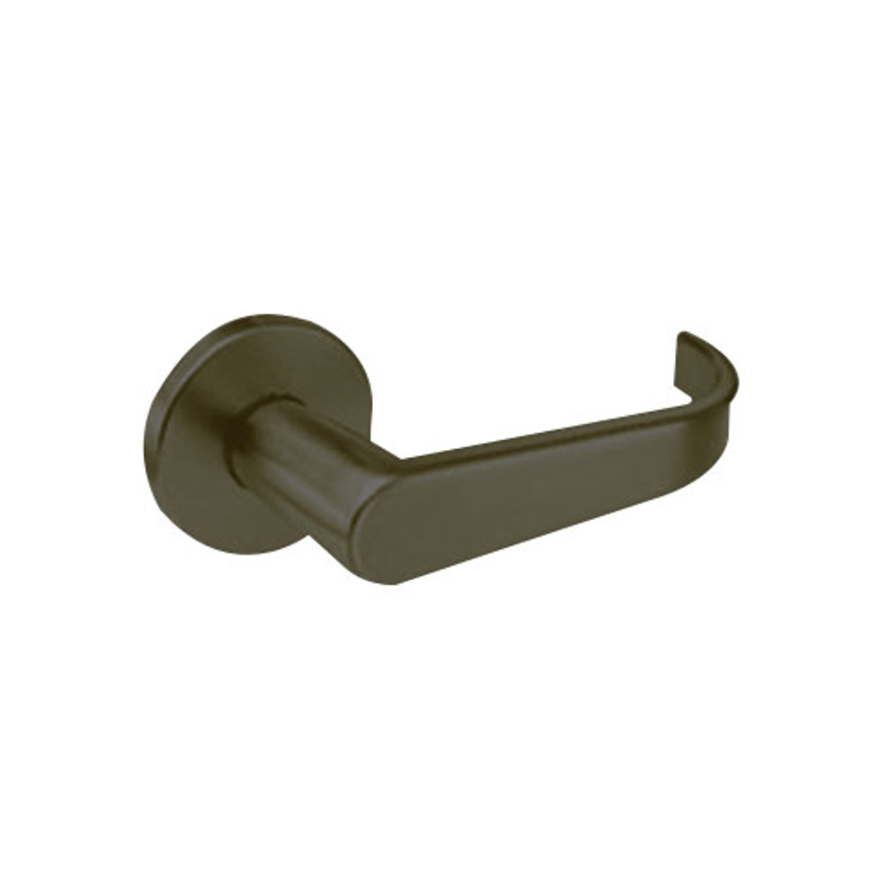 BM11-BRL-10B Arrow Mortise Lock BM Series Apartment Lever with Broadway Design in Oil Rubbed Bronze