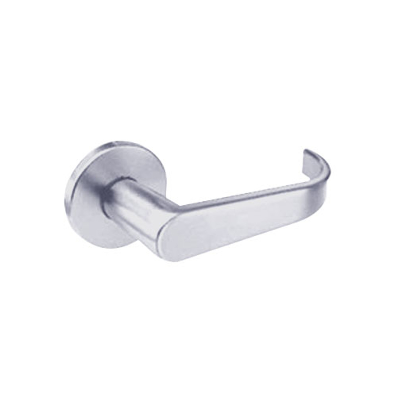 BM27-BRL-26D Arrow Mortise Lock BM Series Institutional Privacy Lever with Broadway Design in Satin Chrome