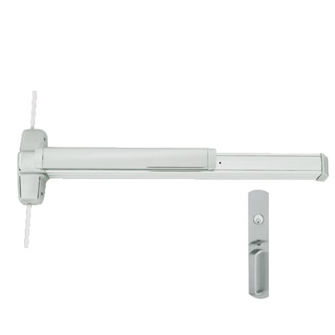 LD9827TP-US28-4 Von Duprin Exit Device in Anodized Aluminum