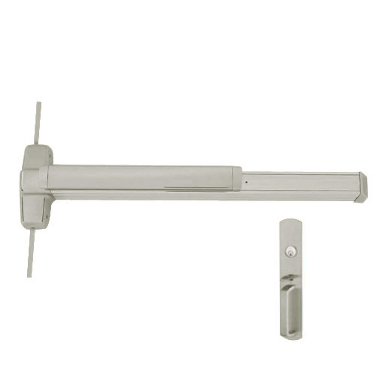 LD9827TP-US15-4 Von Duprin Exit Device in Satin Nickel