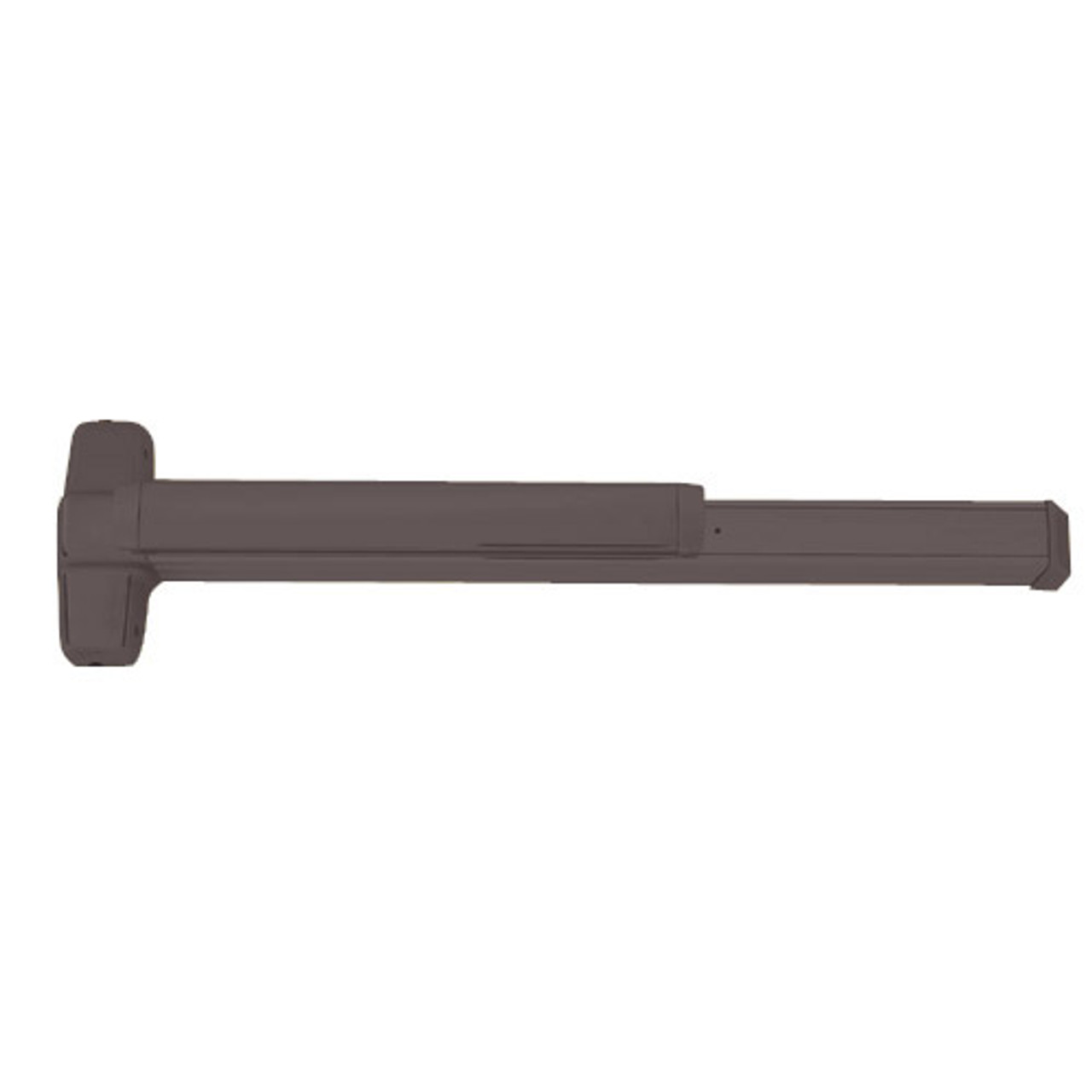 EL9847WDC-EO-313-3 Von Duprin Exit Device with Electric Latch Retraction in Duranodic Dark Bronze