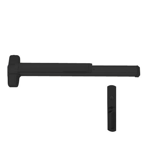 EL9847WDC-TP-315-3 Von Duprin Exit Device with Electric Latch Retraction in Black