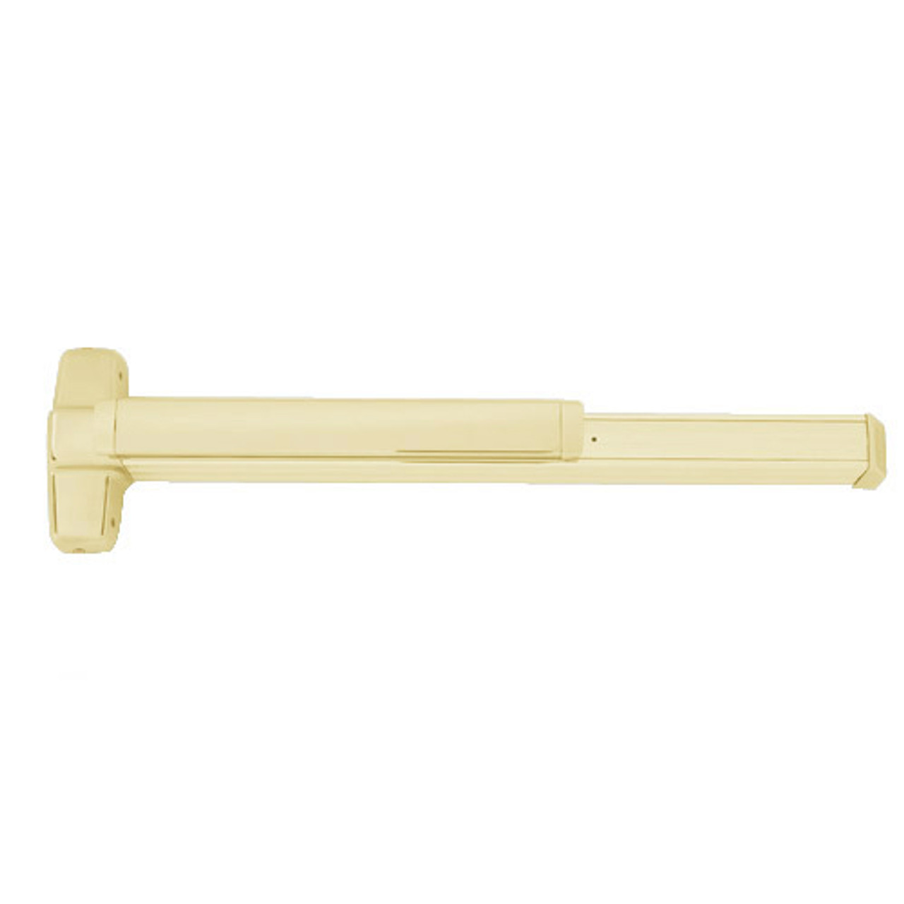 EL9847WDC-EO-US4-4 Von Duprin Exit Device with Electric Latch Retraction in Satin Brass