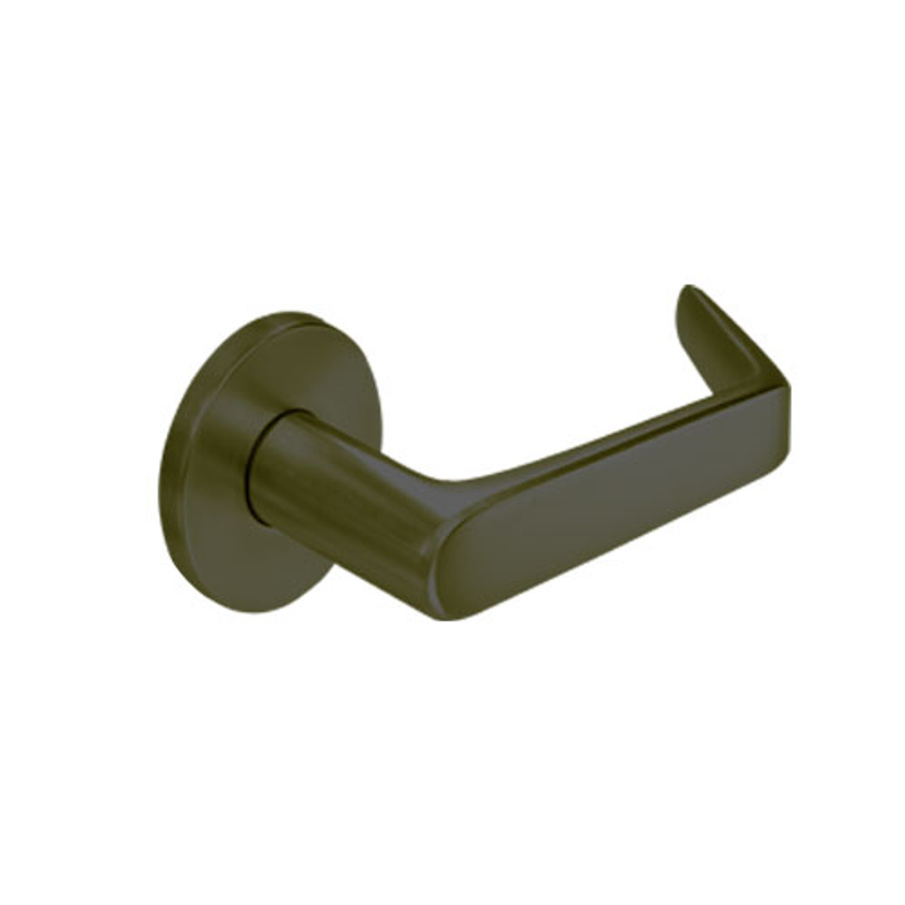 BM27-XL-10B Arrow Mortise Lock BM Series Institutional Privacy Lever with Xavier Design in Oil Rubbed Bronze