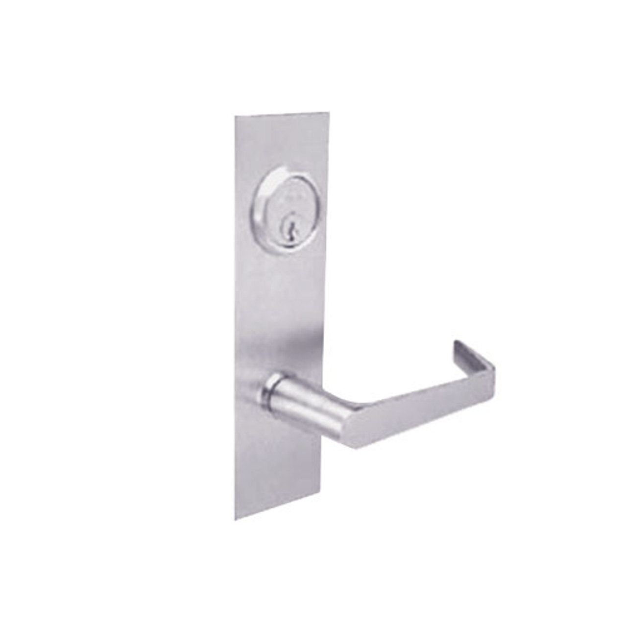 BM31-XH-32D Arrow Mortise Lock BM Series Storeroom Lever with Xavier Design and H Escutcheon in Satin Stainless Steel
