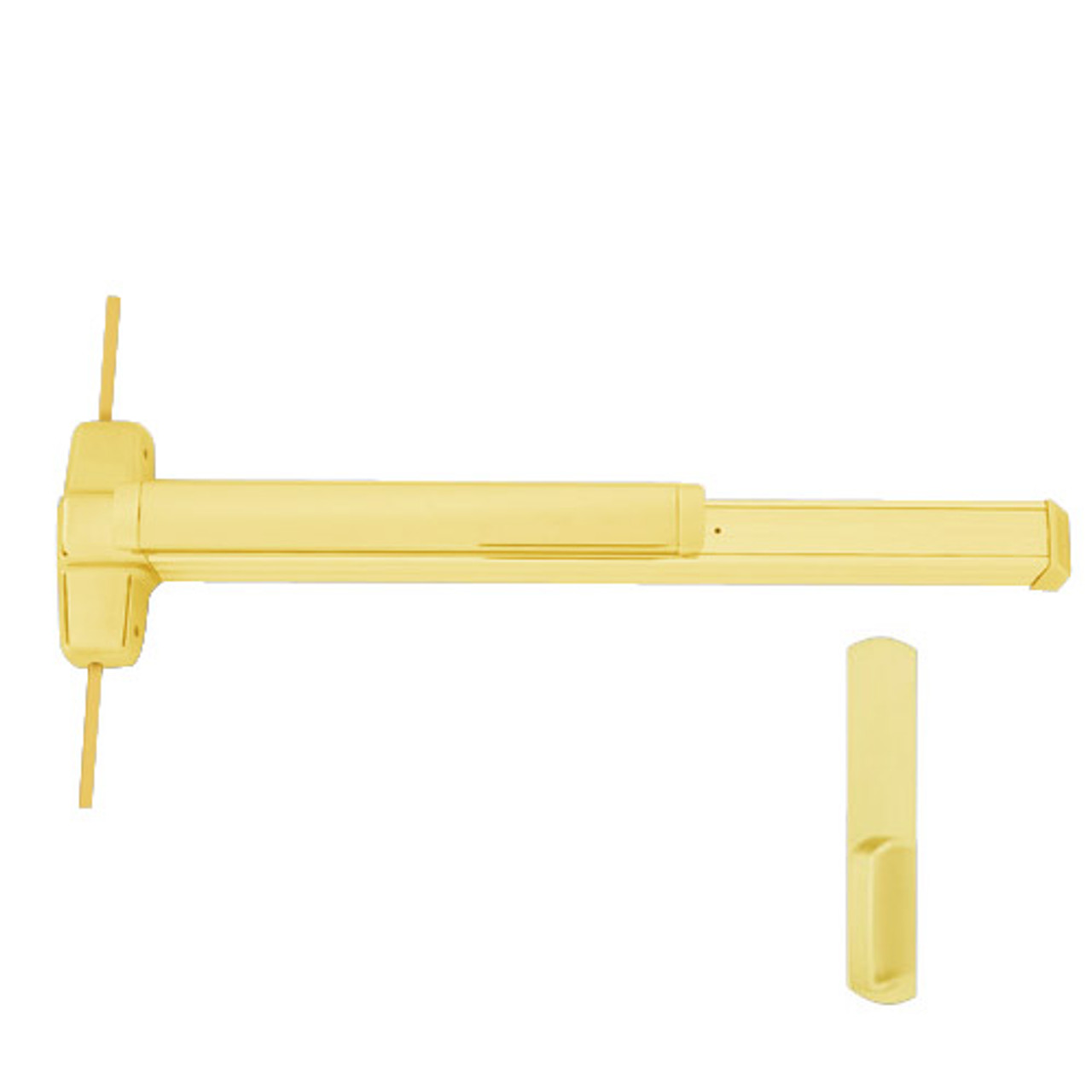 EL9848DT-US3-4 Von Duprin Exit Device in Bright Brass