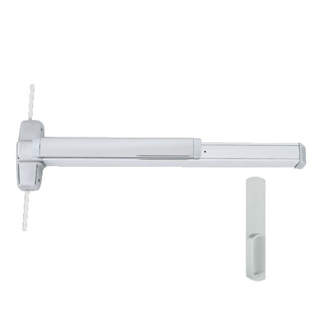 QEL-9848DT-US28-4 Von Duprin Exit Device in Anodized Aluminum