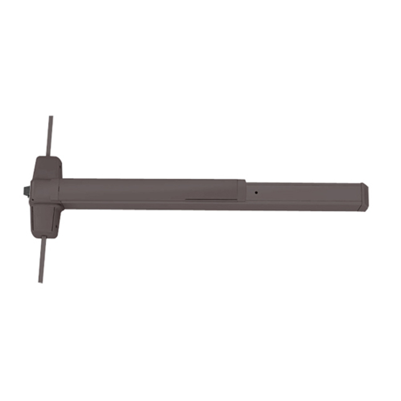 QEL9857EO-313-3 Von Duprin Exit Device in Duranodic Dark Bronze