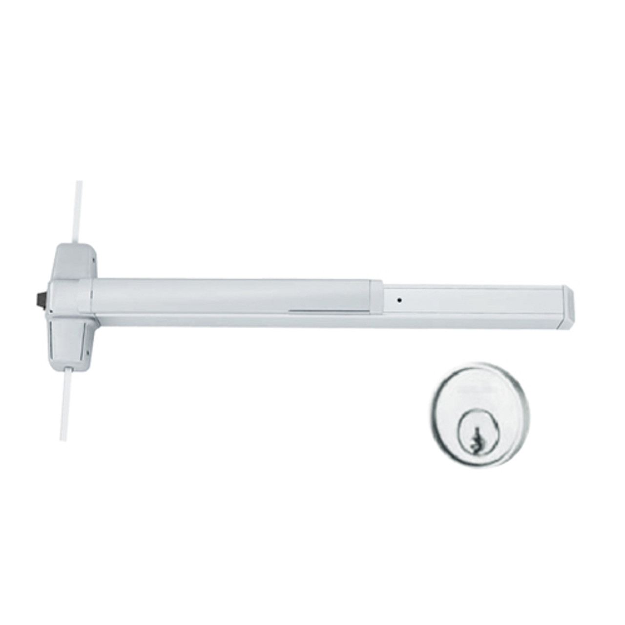 QEL9857NL-OP-US28-4 Von Duprin Exit Device in Anodized Aluminum