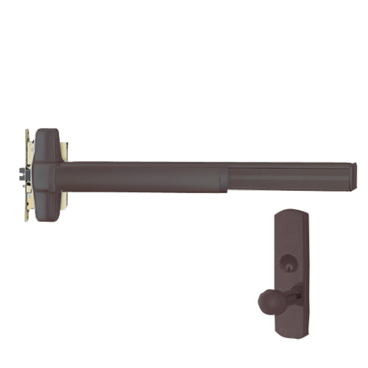 QEL9975K-313-4 Von Duprin Exit Device in Duranodic Dark Bronze