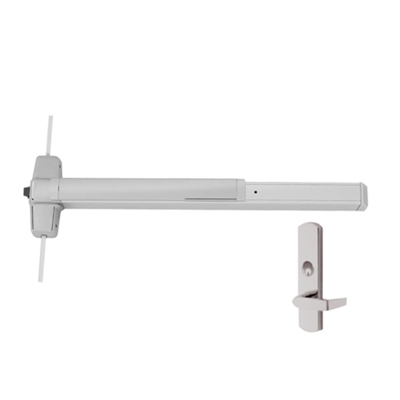 9857L-US32D-2-RHR Von Duprin Exit Device in Satin Stainless