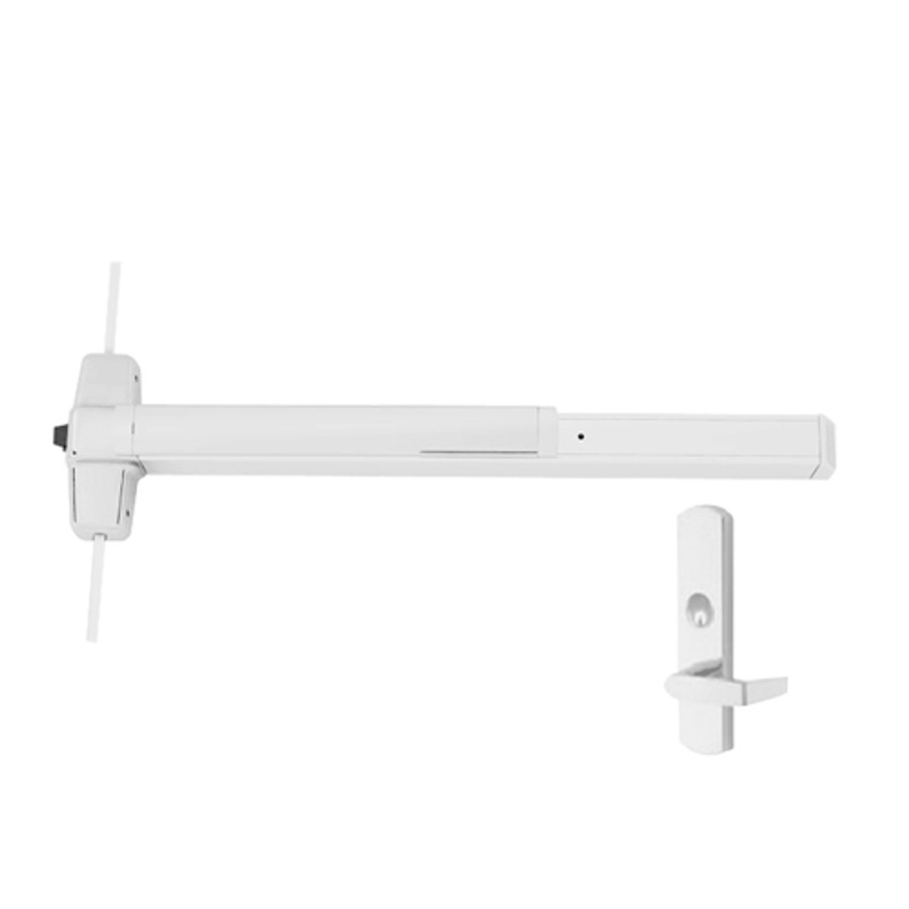 9957L-US26-2-RHR Von Duprin Exit Device in Bright Chrome