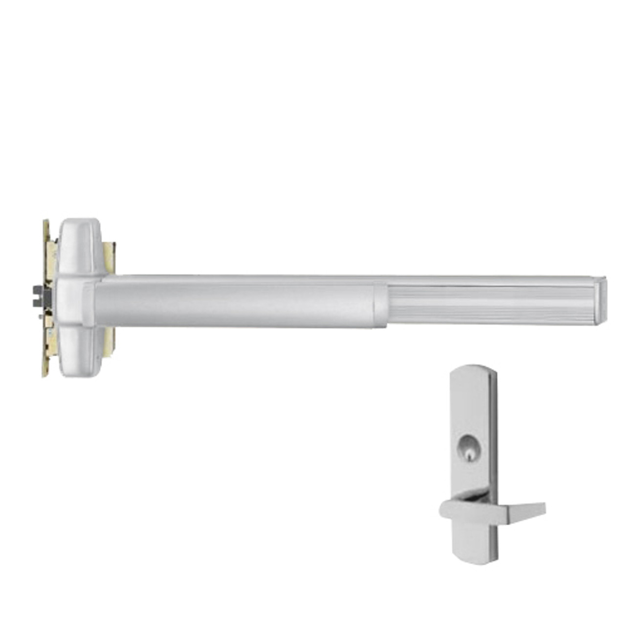 9875L-F-US32D-3-RHR Von Duprin Exit Device in Satin Stainless