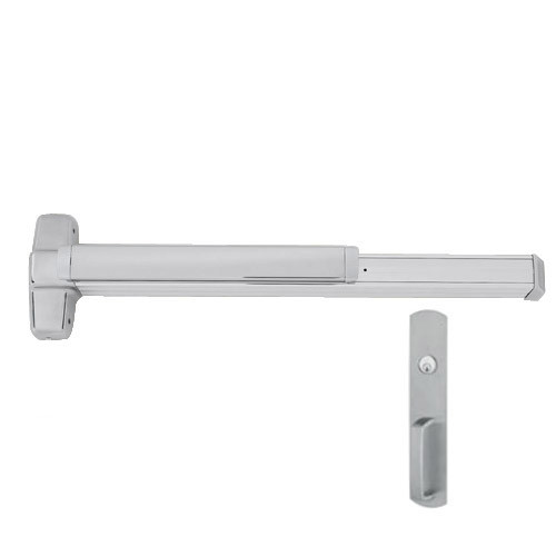 QEL9847WDC-NL-US32D-3 Von Duprin Exit Device with Quiet Electric Latch in Satin Stainless