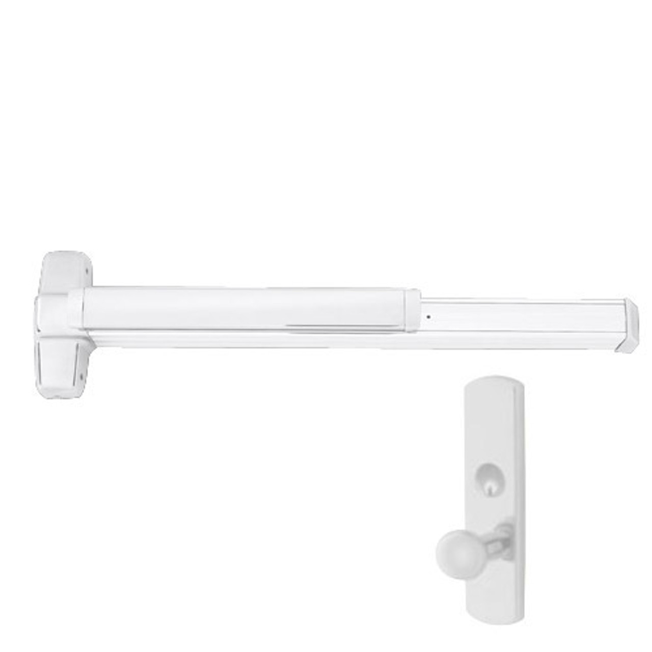 QEL9847WDC-K-US26-3 Von Duprin Exit Device with Quiet Electric Latch in Bright Chrome