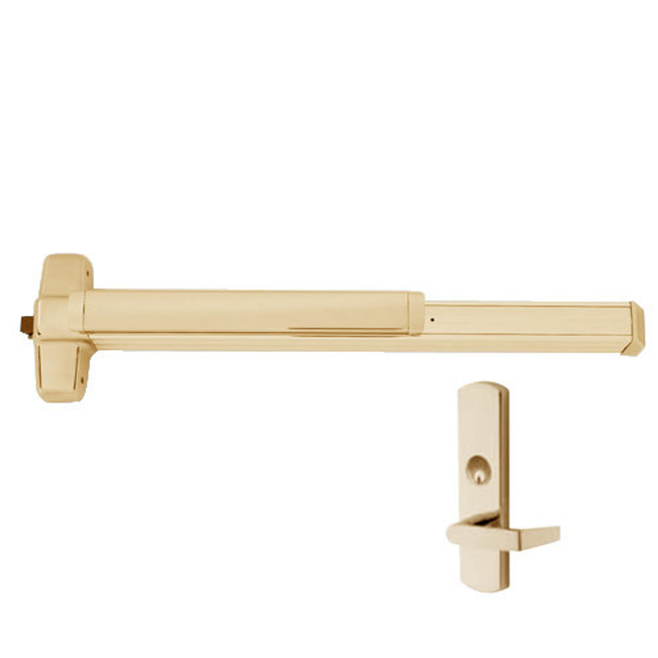 99L-F-US10-2-RHR Von Duprin Exit Device in Satin Bronze