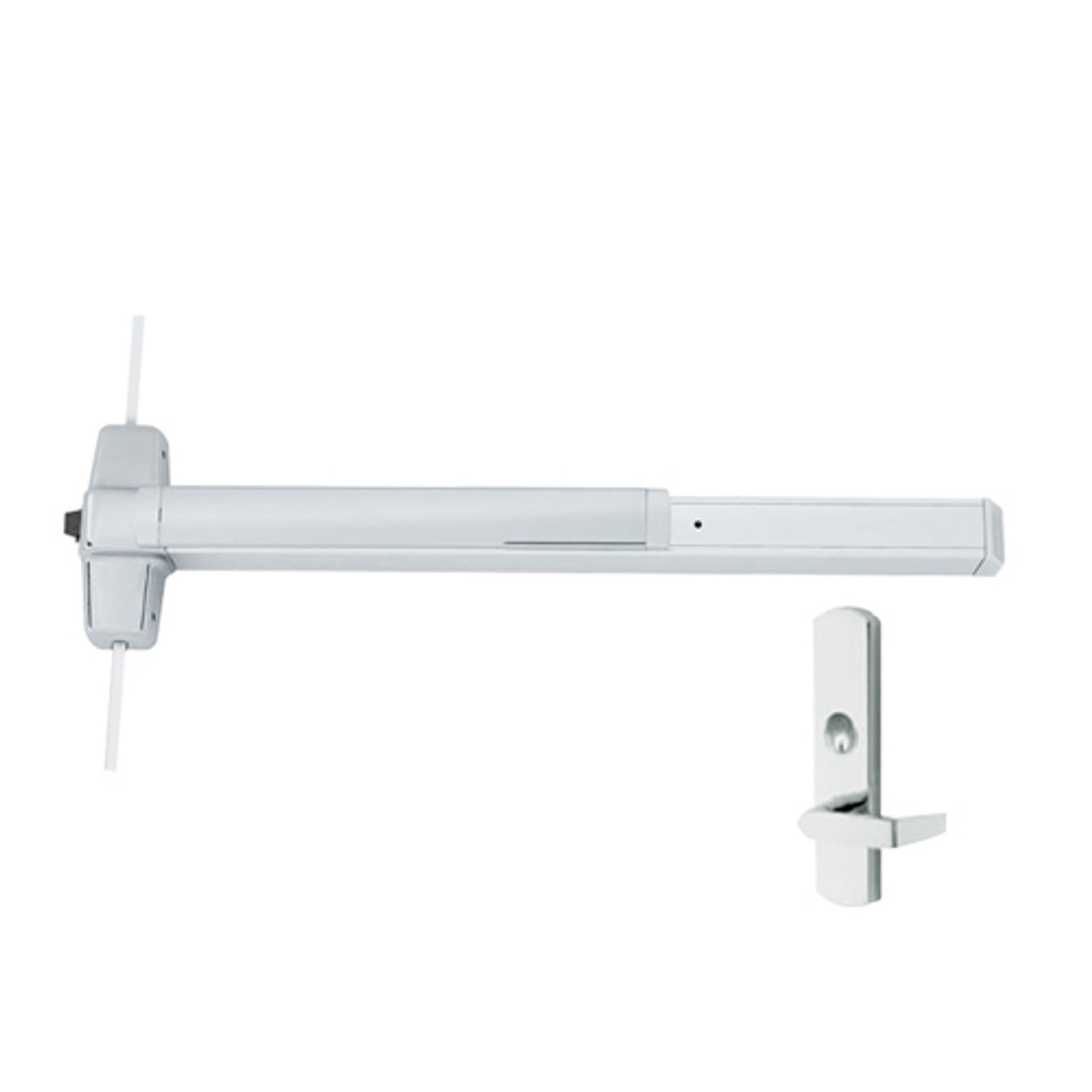 LD9957L-US28-4-LHR Von Duprin Exit Device in Anodized Aluminum