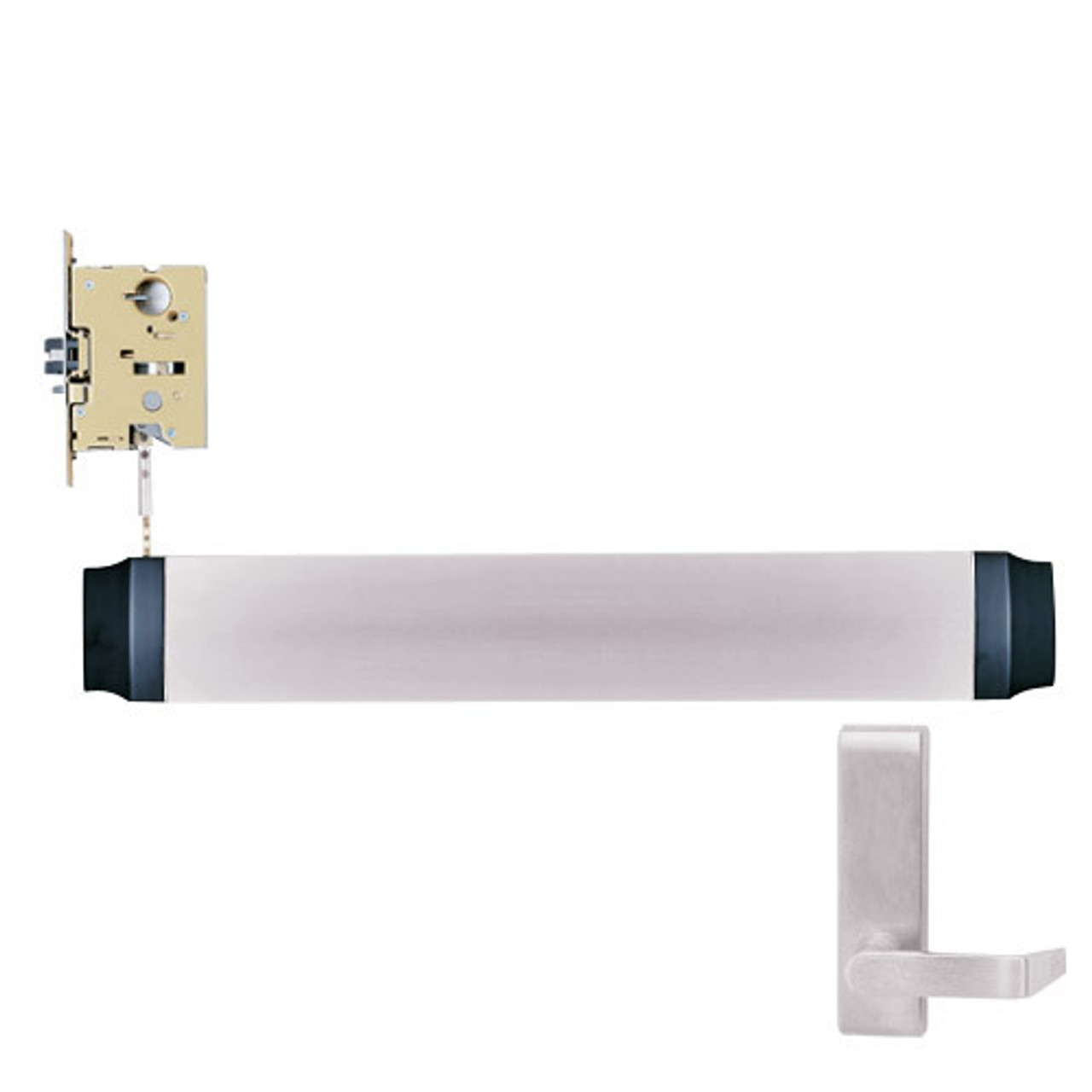 9475L-BE-F-US28-RHR Von Duprin Exit Device in Anodized Aluminum