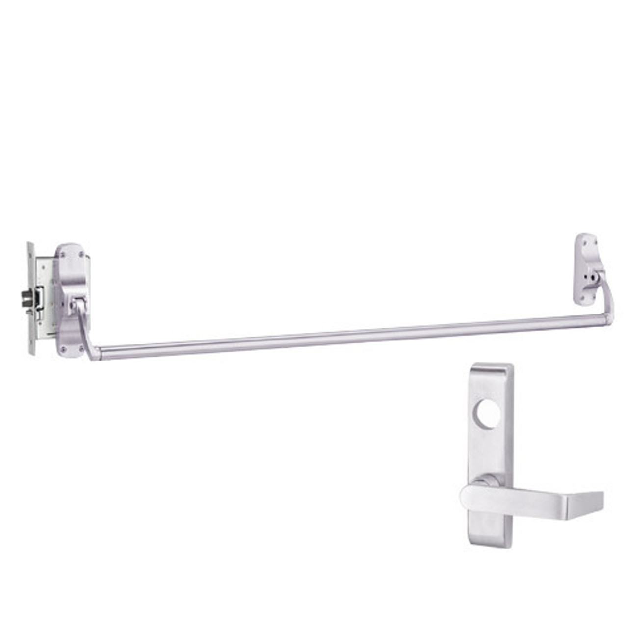 8875L-F-US26D-RHR Von Duprin Exit Device in Satin Chrome