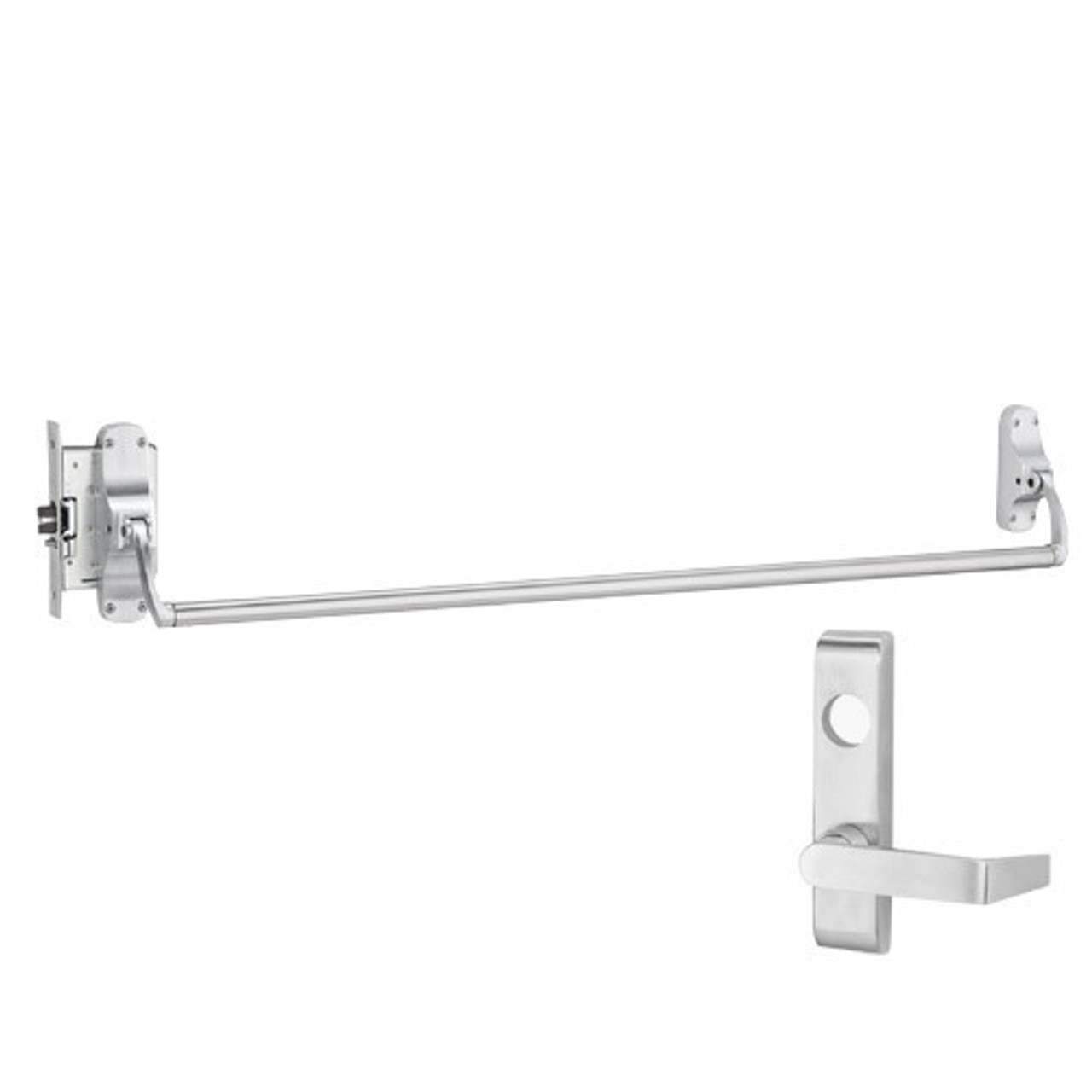 8875L-F-US15-RHR Von Duprin Exit Device in Satin Nickel