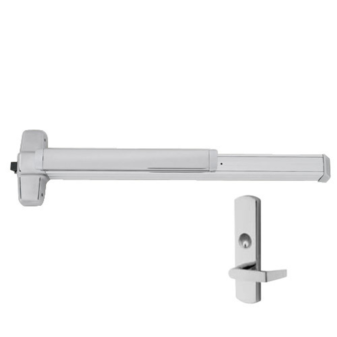 QEL-98L-US32D-3-LHR Von Duprin Exit Device in Satin Stainless