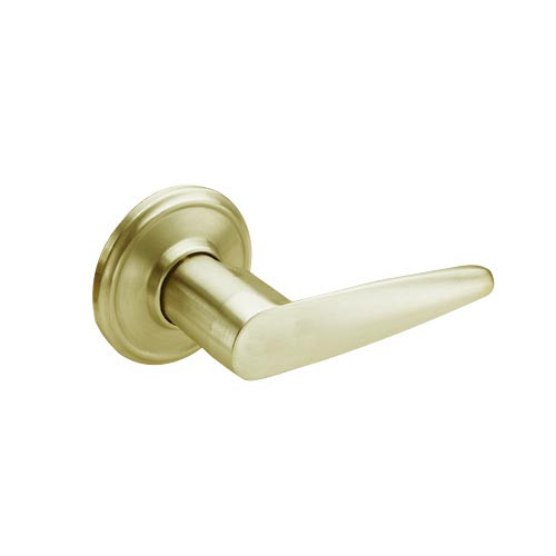 CL08-VC-04 Arrow Cylindrical Lock with Virgo Lever Design in Satin Brass