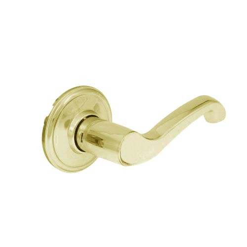 CL08-OC-03-RHR Arrow Cylindrical Lock with Orion Lever Design in Bright Brass