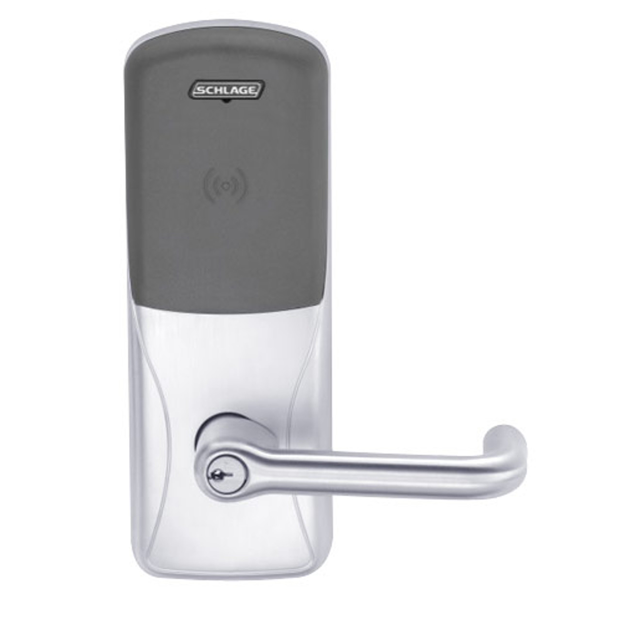CO200-MS-70-PR-TLR-PD-625 Mortise Electronic Proximity Locks in Bright Chrome